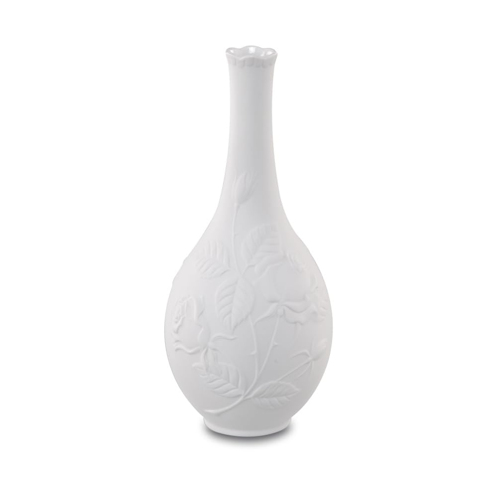 Kaiser Porzellan Vase, Porcelain, White
