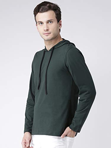 Image of Kalt Men's Full Sleeves Cotton Blend Hoodie