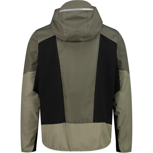 Jacket homme CMP veste hybride légère et chaude à capuche fixe active - 2