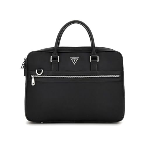 Guess Lugano Sacoche pour ordinateur portable Noir, Noir , Minimal