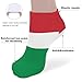 4TH N Women's 5-Pairs Casual Fashion Elastic Ankle Socks, Outdoor Sports Low Cut Sock for Office, Home, Daily Essentials (Italy Flag)