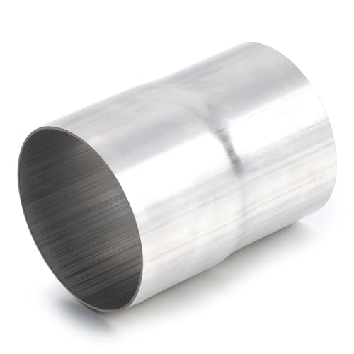 Image of A-KARCK Exhaust Adapter Connector 3 inch ID to 3 inch OD, Exhaust Pipe Reducer 4 inch Overall Length 304 Stainless Steel