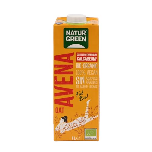 NaturGreen Oat/Avena Sin Azúcares Añadidos Bio 1 L