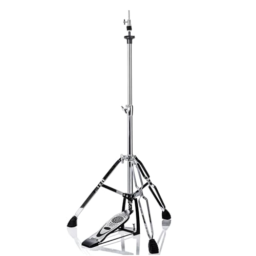 Vaisoeny Support de charleston, support de hi-hat, Trépied charleston, réglable en hauteur de 23,6