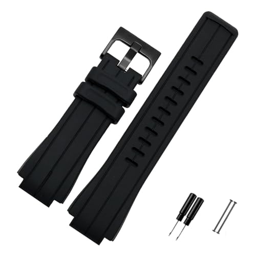 YYJzsw ʂ̃Svoh Timex WATCHT2N720 T2N721 TW2T76300 ƌ݊ ubN hVR X|[cXgbv 24*16mm(Black-black)