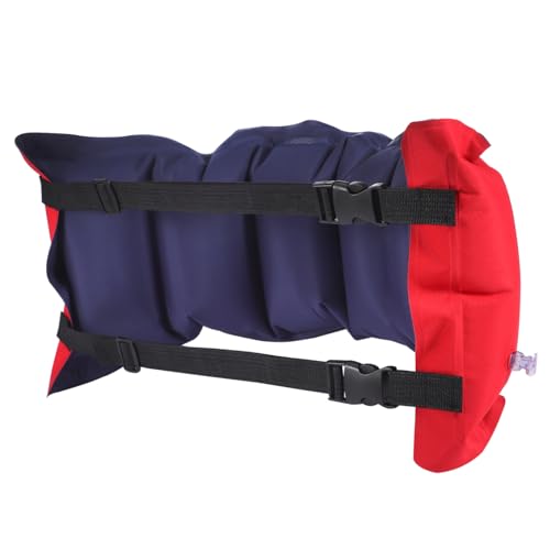 DINHEAROM Flatable Swimming Training Waist Belt Back Float Belt Swimming Life Saver Air-Tight Compact for Camping