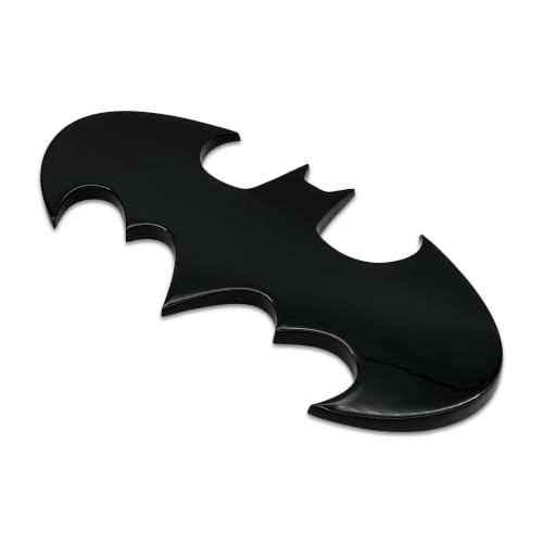 Image of Elektroplate Batman Bat Signal 3D Black Car & Truck Emblem