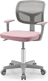 GOPLUS Silla de Escritorio Infantil para 3-10 años Carga 150 KG