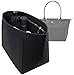 Lckaey purse organizer insert for tote bag Longchamp Le Pliage tote bag purse inserts 1028black-M