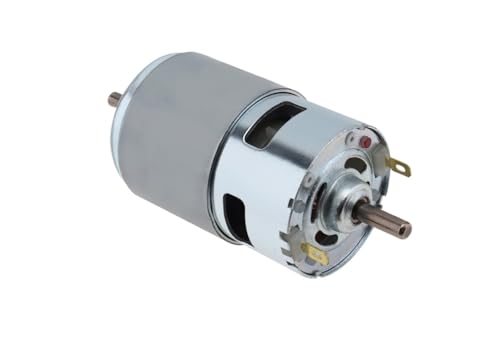 Moteur CC 775 double arbre 12V 24V à roulement à billes pour outillage électrique