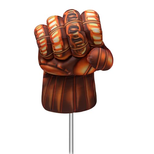 LeFeng Golf Club Head Covers Perfect for 460cc Driver and Fairway Wood Funny Palm Shape Wood Head Covers (Endless Palm, for Driver)