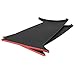 KUAFU Spoiler Wing Stabilizer Compatible with 2015-2021 Subaru Impreza WRX STI Sedan Rear Trunk Boot Lip Spoiler Wing Stiffi Support Black 2PCS