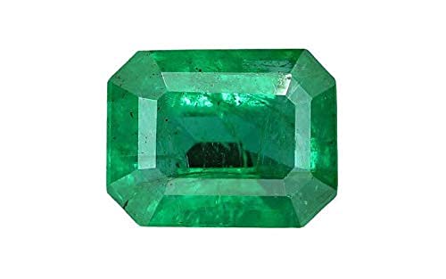 Émeraude naturelle non chauffée 8,65 carats de qualité supèrieure A+ pour homme et femme