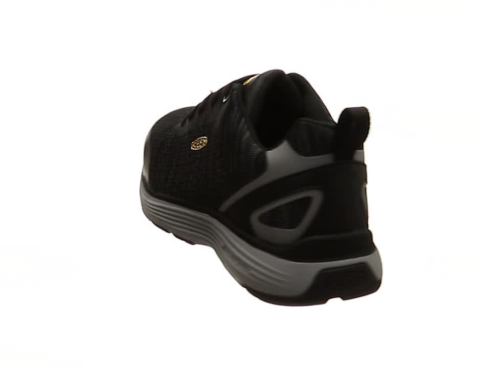 Amazon | [キーン] ワークシューズ(安全靴) SPARTA M-BLACK/GREY