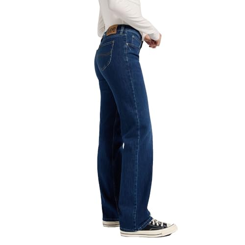 Lee Zoe Low Rise Straight Jean No Foul Size 31X33 - 5