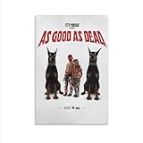 Xnzmyld CITY MORGUE VOL 2 AS GOOD AS DEAD By Zillakami (1) Canvas Poster Living Room Decoration Bedroom Decoration Gift Unframe-style 12x18inch(30x45cm)