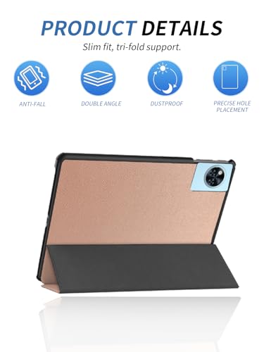Coque DOOGEE U11 11 pouces protection rigide or rose - 4