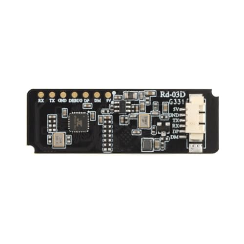 Rd-03D 24GHz Multi-Target Human Motion Tracking Radar Module, Trajectory Positioning Sensor with Onboard PCB Antenna for Smart Home, Security, and Automation Systems