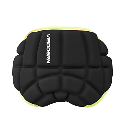Cordea - Pantalones protectores para niños y mujeres, pantalones protectores acolchados para snowboard, resistencia, transpirables, pantalones deportivos para patinaje sobre hielo, snowboard, patinaje