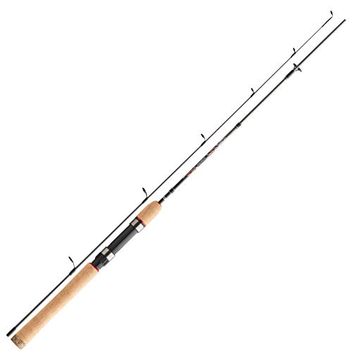 Le canne da pesca Daiwa UL Sweepfire hanno blanks molto sottili, si adattano molto bene e sono ben bilanciate in mano.