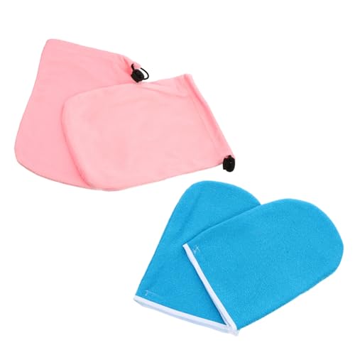 FOYTOKI Hand Therapy Gloves Paraffin Wax Mitts for Hot Wax Therapy Easy to Use Random Style