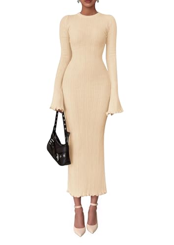 PRETTYGARDEN Sweater Dresses for Women 2025 Fall...