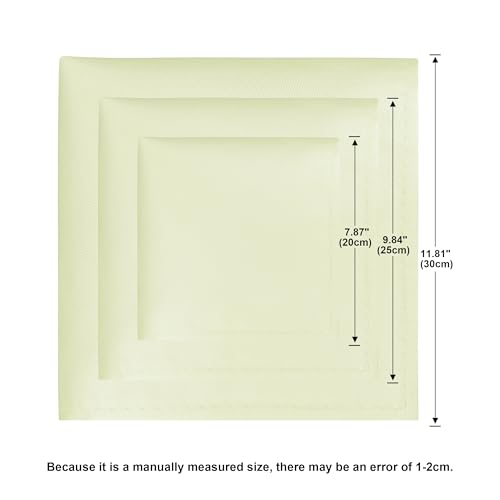 Image of Men's Pocket Square, Solid Color Boys Handkerchiefs for Men Wedding Party