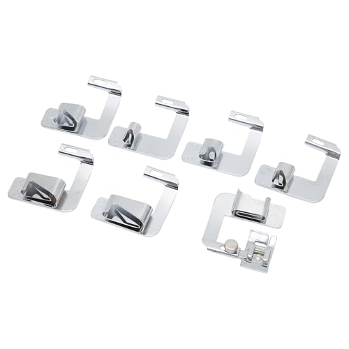 Set de prensatelas para dobladillo enrollado para máquina de coser miniatura 1