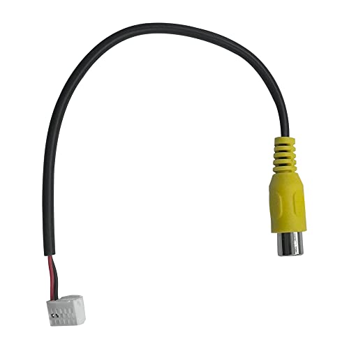 LONNIK アルパイン対応/適用 ナビ・AV用 カメラ端子変換 コネクター バックカメラ・リアカメラ 変換 ケーブル 接続 アダプター RCA 配線 アダプター 7DNX 7WNX X8NX X9NX EX9NX 7WZ X8Z X9Z EX10Z EX