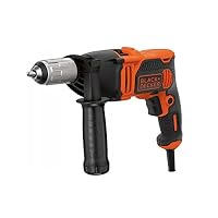 BLACK+DECKER 850W Bohrhammer mit 32 Zubehörteilen, variabler Drehzahl, schlüsselloses Bohrfutter, Schlagfunktion, BEH850KA32-QS – Ansicht 2