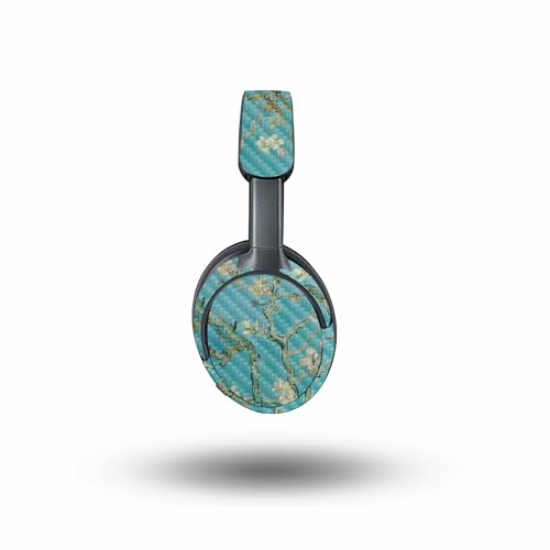 Image of MightySkins Carbon Fiber Skin Compatible with Bose QuietComfort Ultra - Almond Blossom | Protective, Durable Textured Carbon Fiber Finish | Easy to Apply