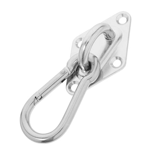 TOYANDONA Indoor/Outdoor Swing Hanger Kit 1 Set of Stainless Steel Hooks Hardware for Hammock Ceiling Swing Installation