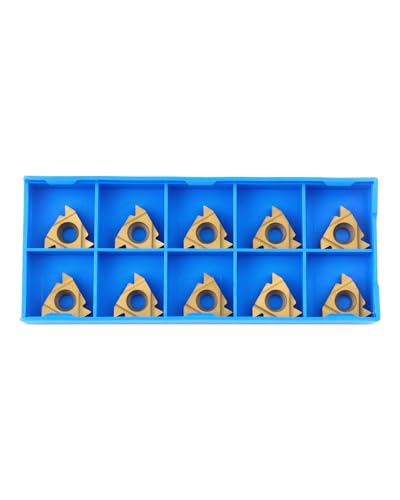 10Pcs 16IR AG60 Lathe Threading Carbide Inserts