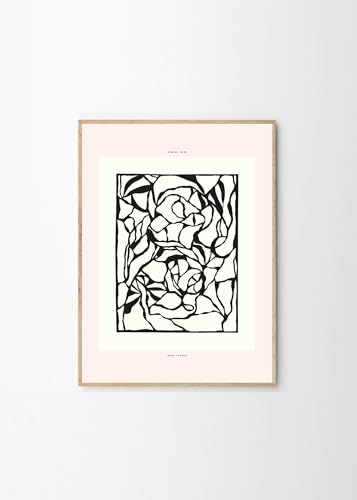 THE POSTER CLUB �|�X�^�[�N���u I See You - Pale Pink 50×70cm Rebecca Hein