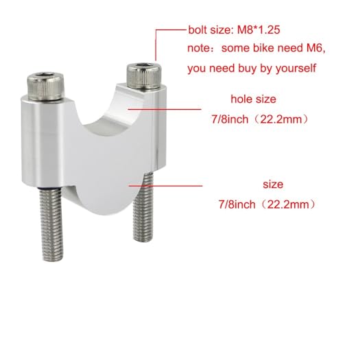 Elevadores de manillar 7/8 22mm Ducati Monster 3