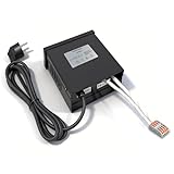 OSREE Trasformatore 300W, AC 220V a AC 12V, Trasformatore Impermeabile con Spina, Adatto per Luci LED per Piscine, PAR56 e Lampade Alogene