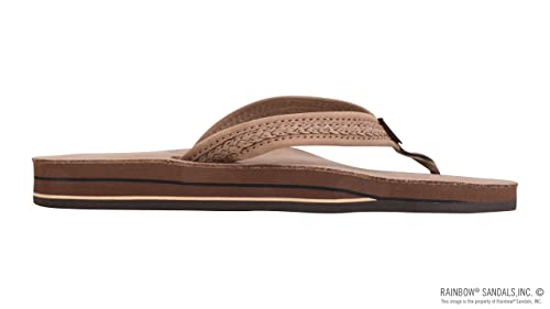 Rainbow Sandals The Willow - Double Layer Arch Support Premier Leather with Inset Double Braided 3/4” Medium Strap4