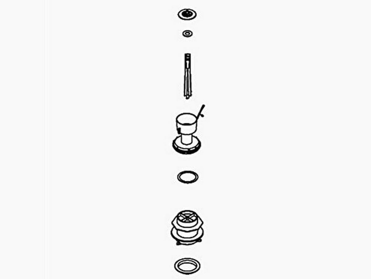 KOHLER GENUINE PART 1237538 CANISTER VALVE ASSEMBLY, SERVICE KIT (SO)