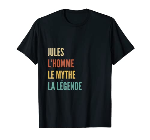 Funny French First Name Design - Jules T-Shirt