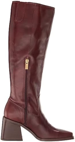 Vince Camuto Women's Sangeti Stacked Heel Knee High Boot Fashion, Dark Mahogany, 12 | Image 4