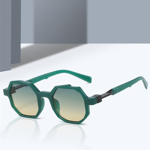 Lunettes de soleil irrégulières UV400 nuances dégradées - 2