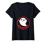Womens Ghostco Funny Hilarious Punny V-Neck T-Shirt
