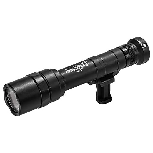 SureFire Scout Light Pro Ultra-High-Output LED WeaponLight, Black (M640U-BK-PRO)