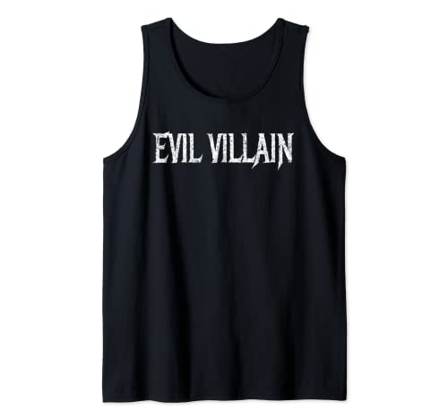 Ya en mundofriki.es: Camisa de villano malvado para disfraz de villano de Halloween Camiseta sin Mangas