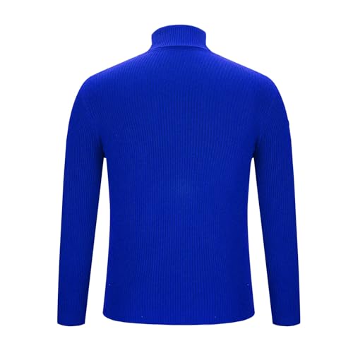 Men's Ribbed Turtleneck Winter Long Sleeve Sweaters Basic Lightweight Undershirts Casual Thermal Pullover Sweaters2
