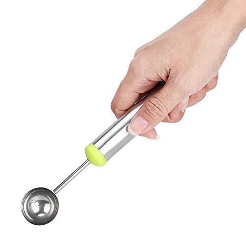 Multifunctionele fruitschep, 3 stuks multifunctioneel fruitsnijapparaat watermeloen schep meloen graafmachine fruit pulp kern verwijderen gereedschap (geel) - Image 7