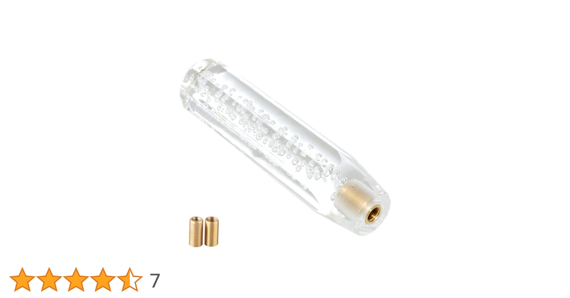 Amazon.co.jp: RYASHOP クリスタルシフトノブ シフトノブ 泡入り