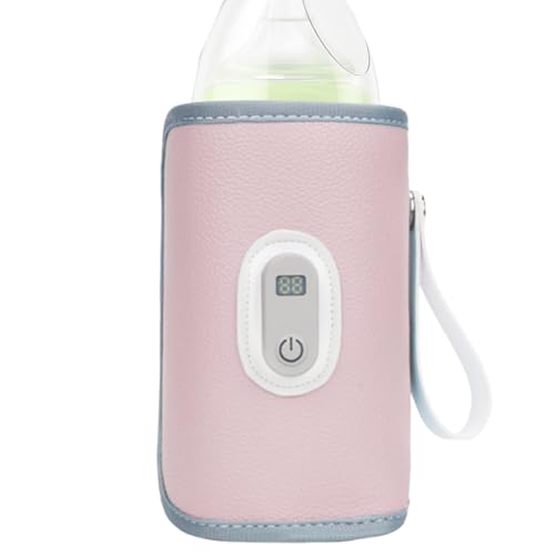 Calentador de biberones digital: funda de calentamiento rápido para leche materna, fórmula o comida para bebés, perfecto para niños pequeños, padres, clima frío y salidas al aire libre, hogar, cocina,