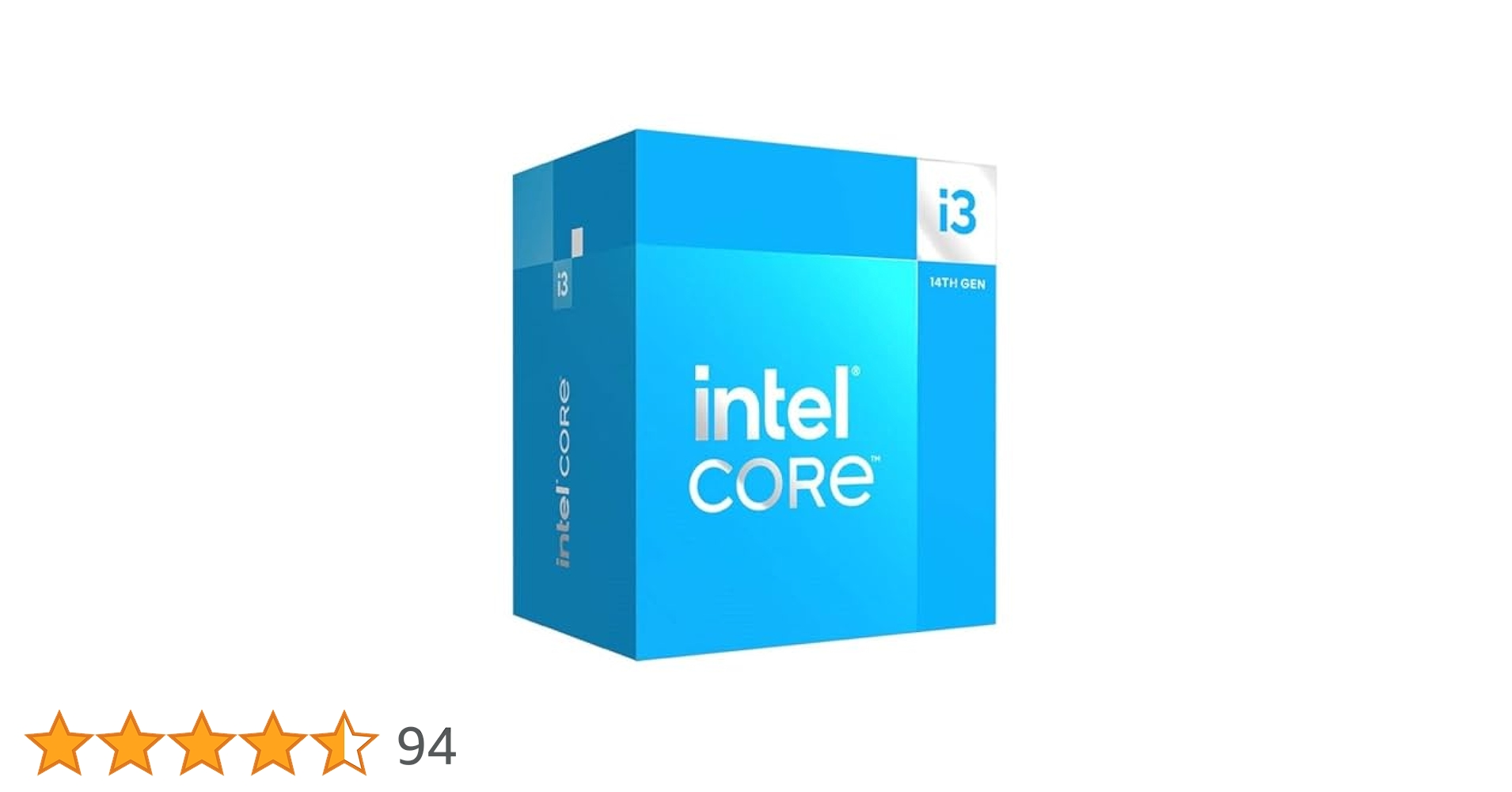 CPU Intel CPU Core i3-14100f Intel Core i3-14100F: Four cores whipped to the max