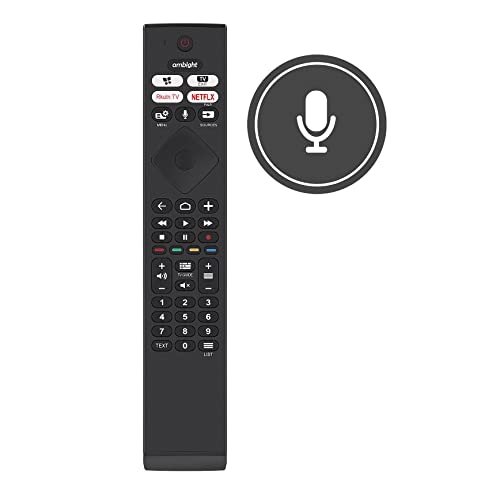 AULCMEET 398GM10BEPHN0020SY Replacement Remote Control Compatible with Philips 4K OLED TV 65PUS8545 70PUS8545 70PUT8215 55OLED805/12 65OLED805/12 55OLED865/12 55PUS9435/12 65PUS9435/12 43PUS6704/12 - Image 2
